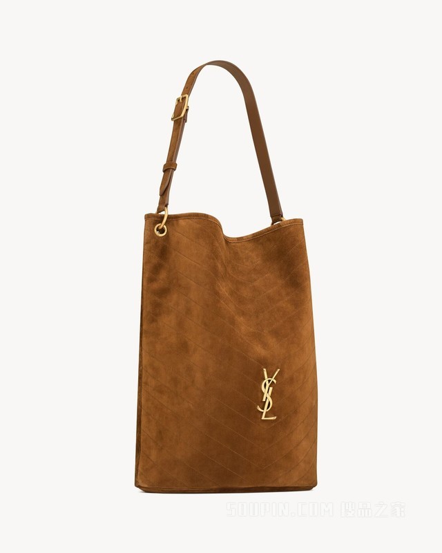 NIKI柔软绒面革水桶包