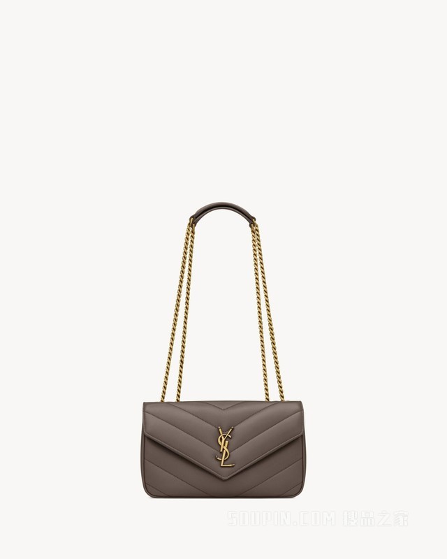 LOULOU小号绗缝小羊皮手袋