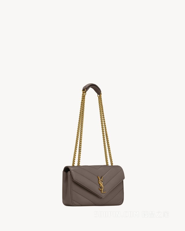 LOULOU小号绗缝小羊皮手袋