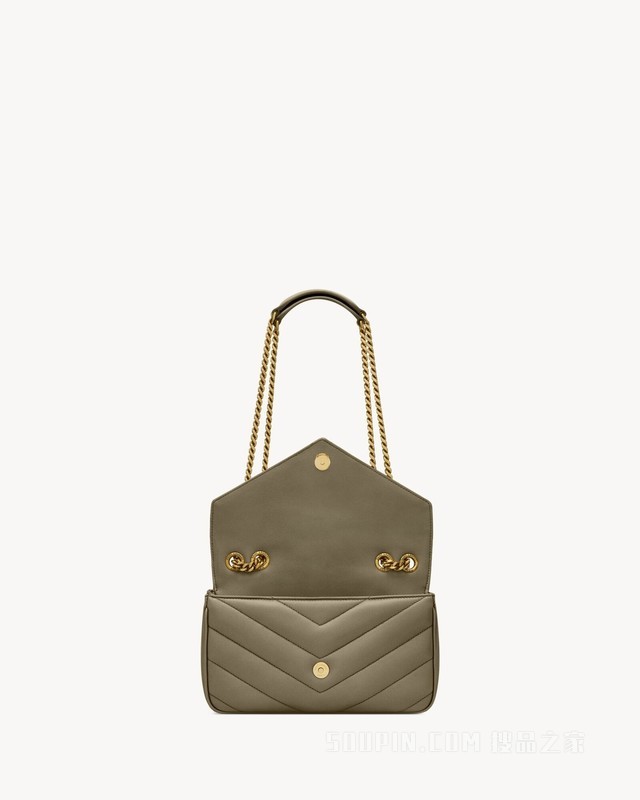 LOULOU小号绗缝小羊皮手袋