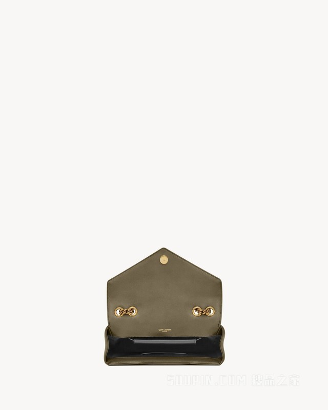 LOULOU小号绗缝小羊皮手袋