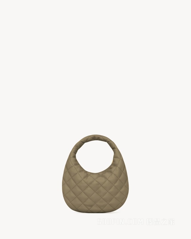 ICARINO绗缝纳帕皮革手袋