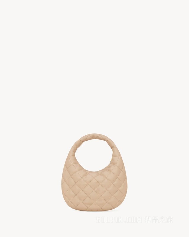 ICARINO绗缝纳帕皮革手袋