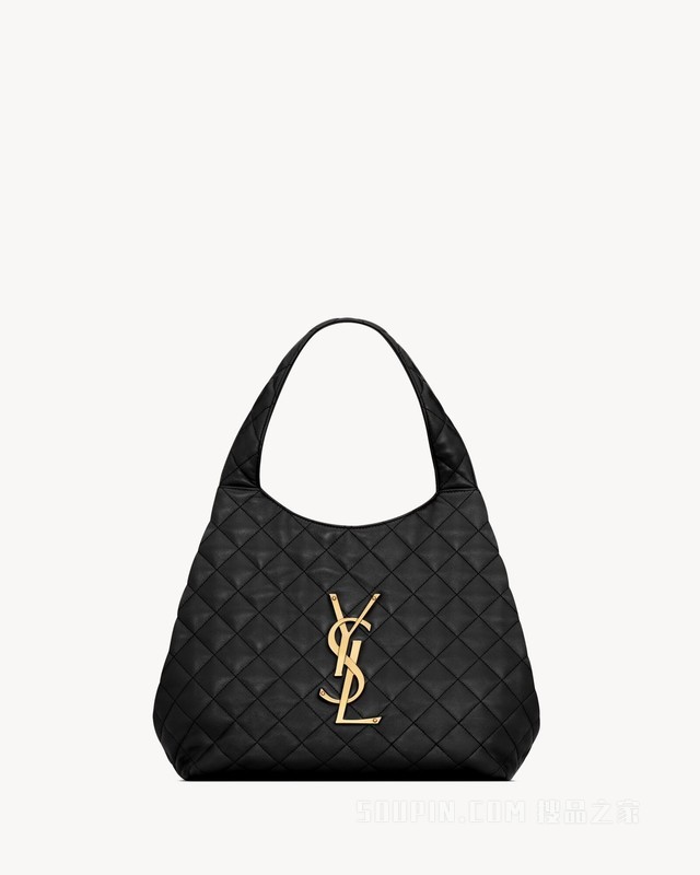 ICARE中号绗缝纳帕皮革包