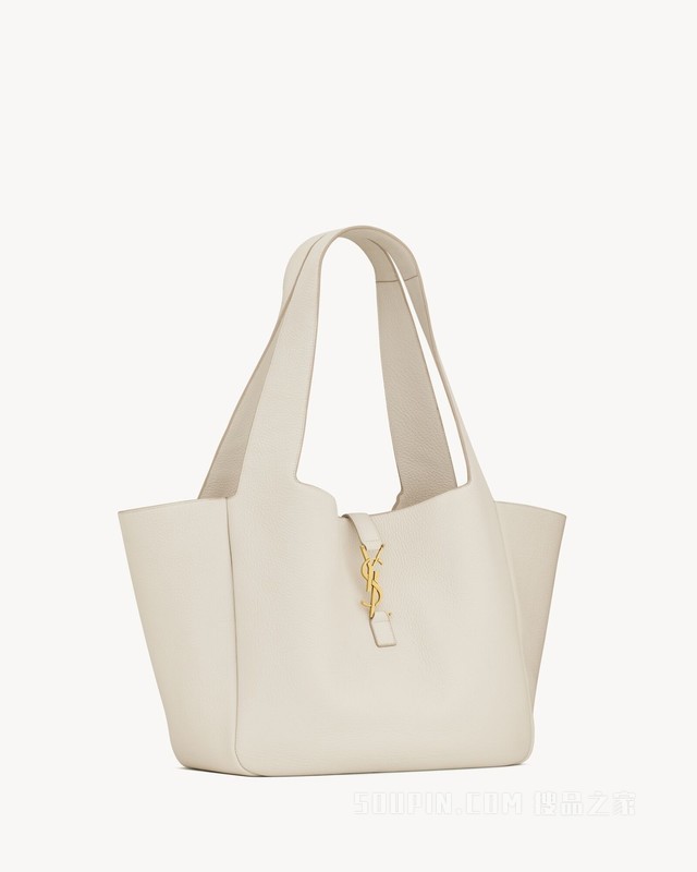 LE 5 À 7 BEA粒面皮革手袋