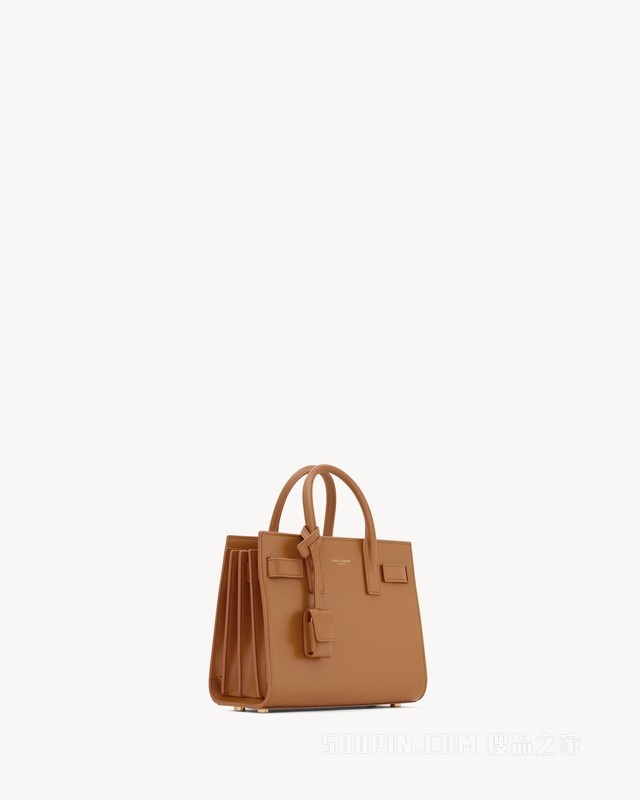 SAC DE JOUR NANO号光滑皮革手袋
