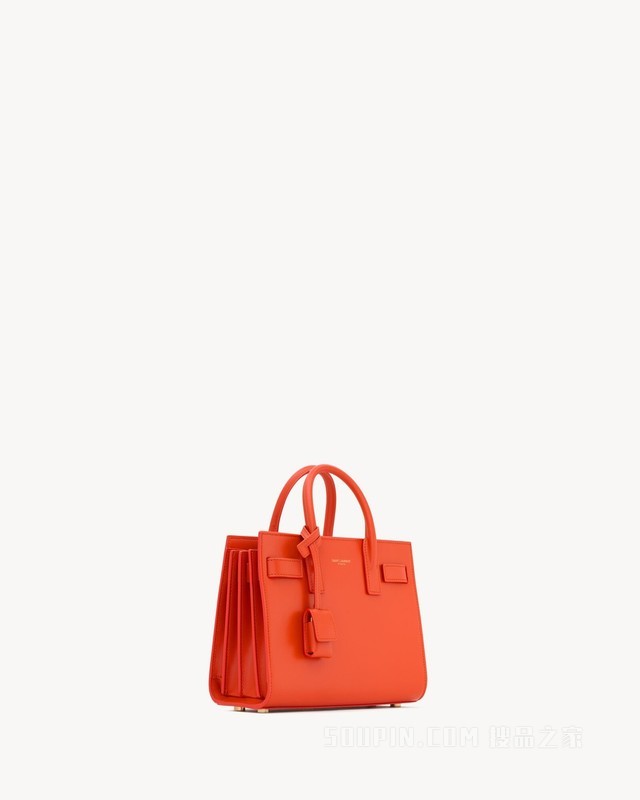 SAC DE JOUR NANO号光滑皮革手袋