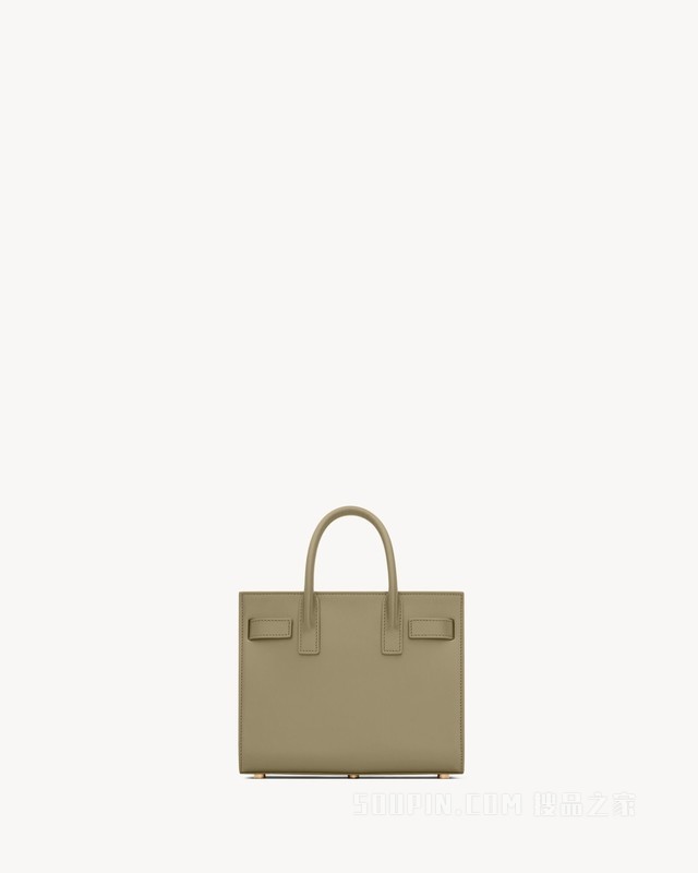 SAC DE JOUR NANO号光滑皮革手袋