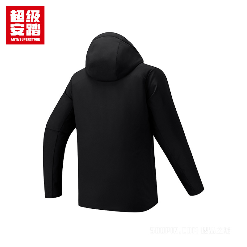 超级安踏城市通勤男子防泼水羽绒服
