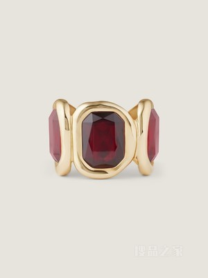 Sculptural Crystal手镯