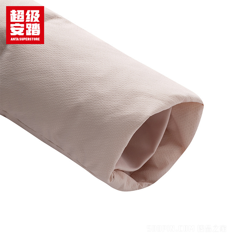 超级安踏潮流文化女子防泼水防风中长款羽绒服
