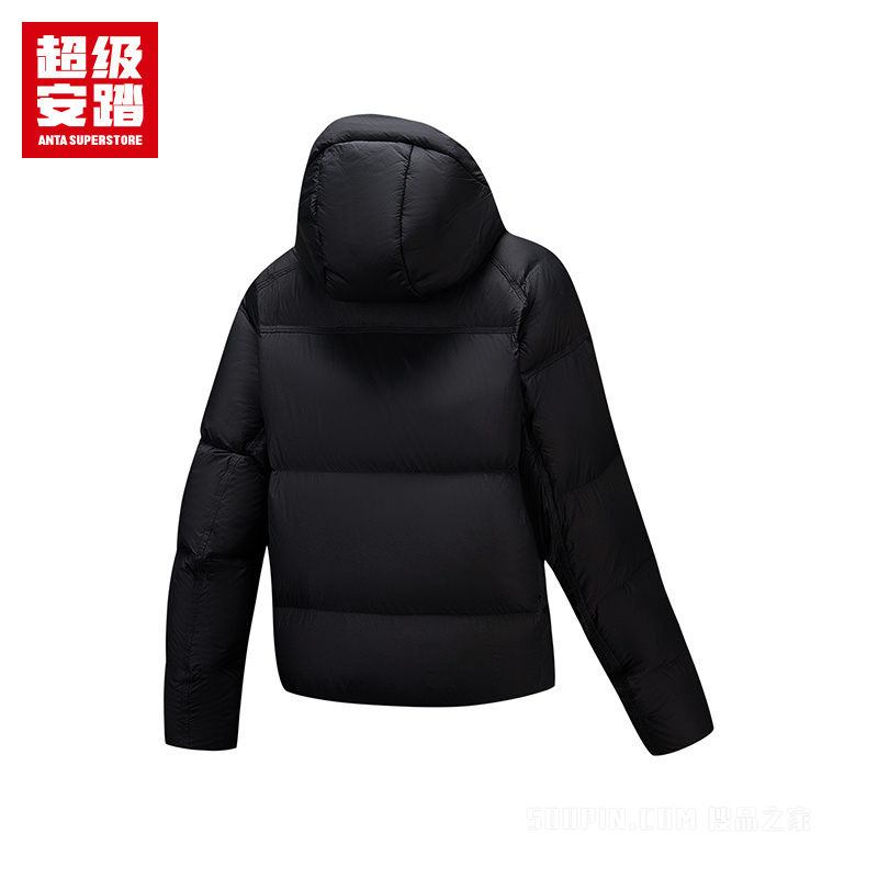 超级安踏潮流文化女子防泼水羽绒服