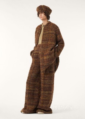 Steph女士大衣 马海毛, 棉 , 初剪羊毛