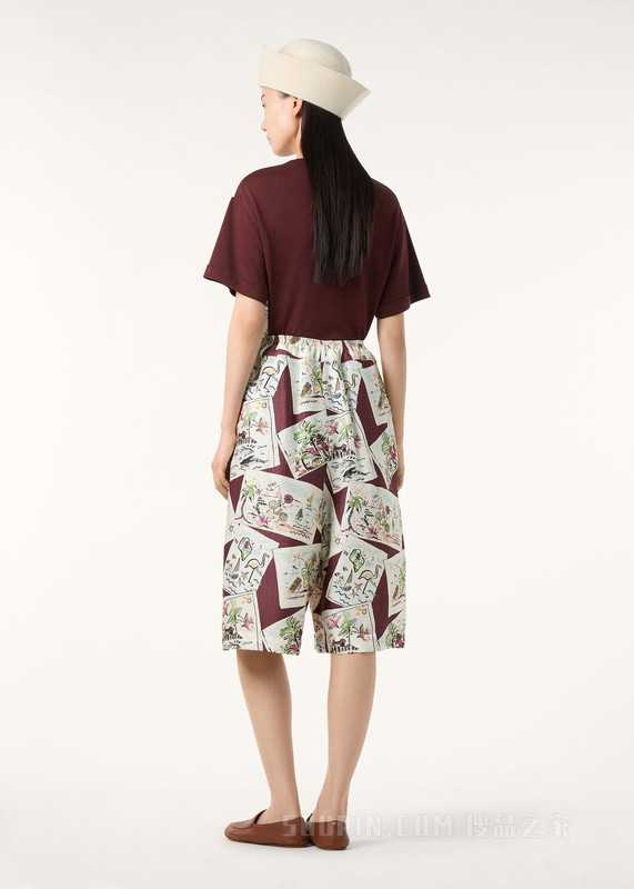 Mazzorbo 女士T恤 桑蚕丝, 棉