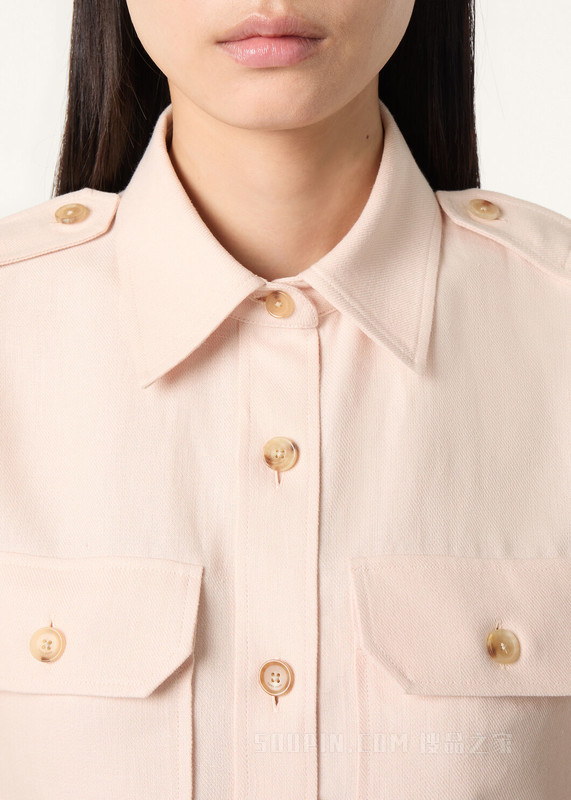 Annalisa女士衬衫 亚麻