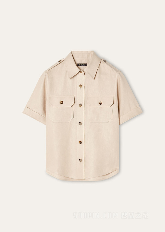 Annalisa女士衬衫 亚麻