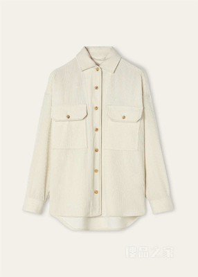 Darby女士衬衫式外套 初剪羊毛