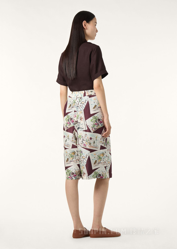 Annalisa女士衬衫 亚麻