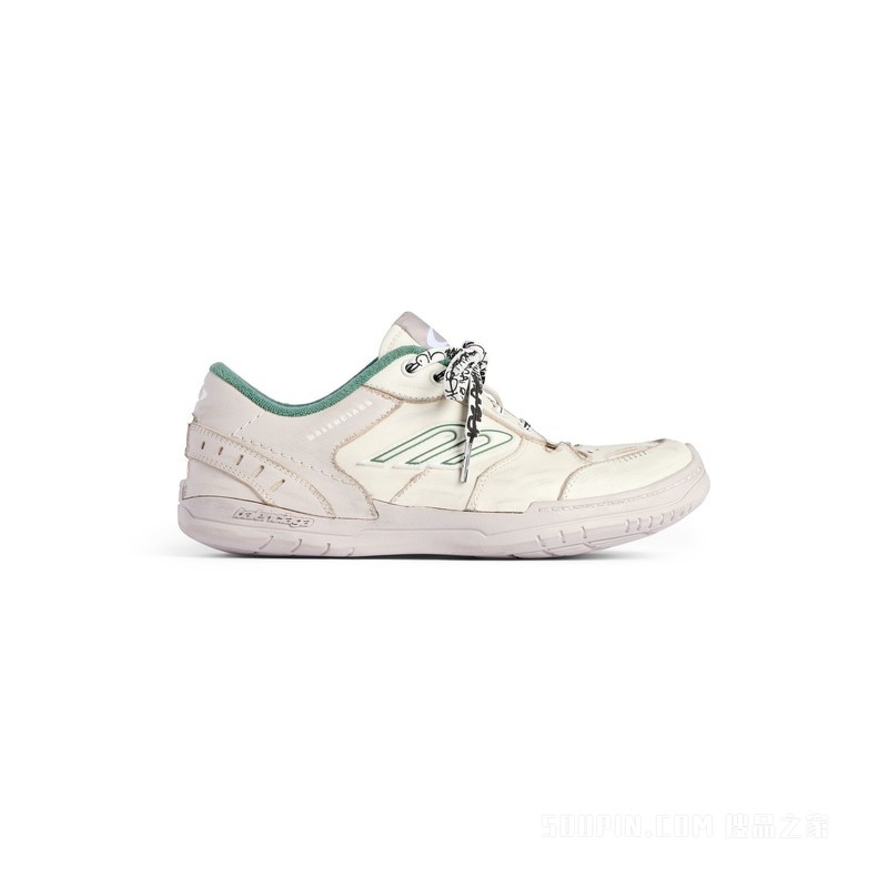 HAMPTONS WORN-OUT中度做旧男士运动鞋