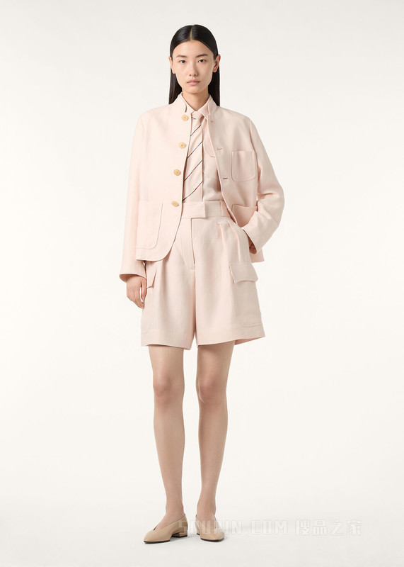 Spagna Mini女士夹克 亚麻