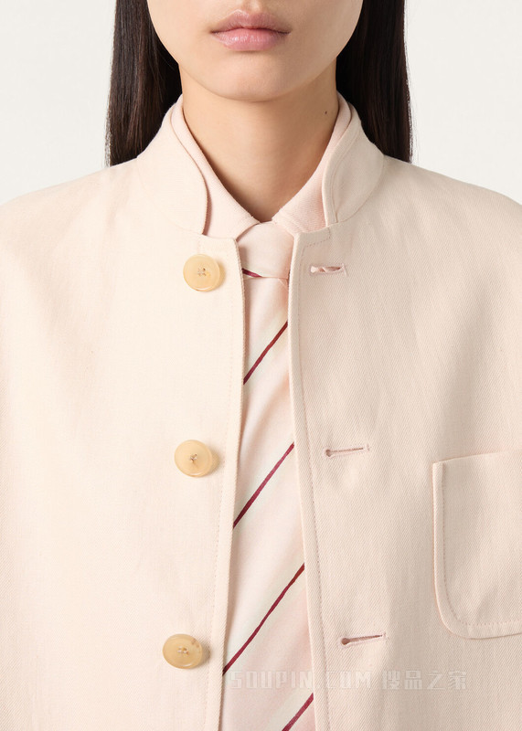 Spagna Mini女士夹克 亚麻