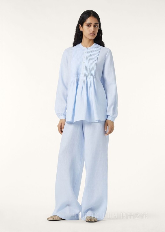 Tibby女士衬衫 亚麻