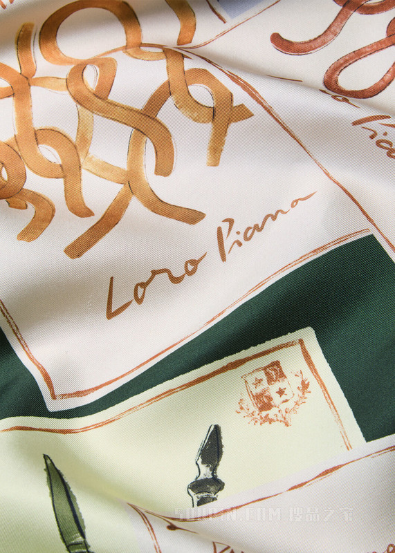 Enciclopedia della Maglia女士围巾 桑蚕丝