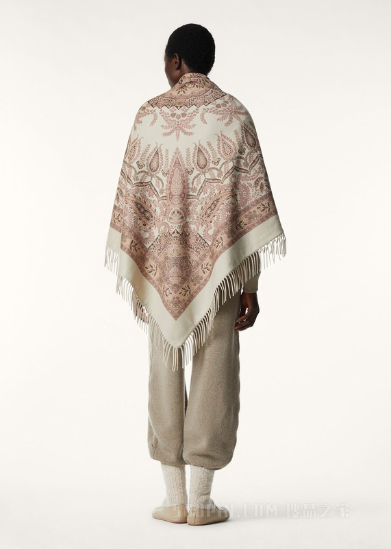Punjab女士披肩 羊绒
