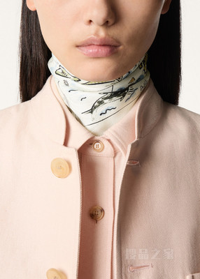 Vacanze a Santa Lucia女士围巾 桑蚕丝