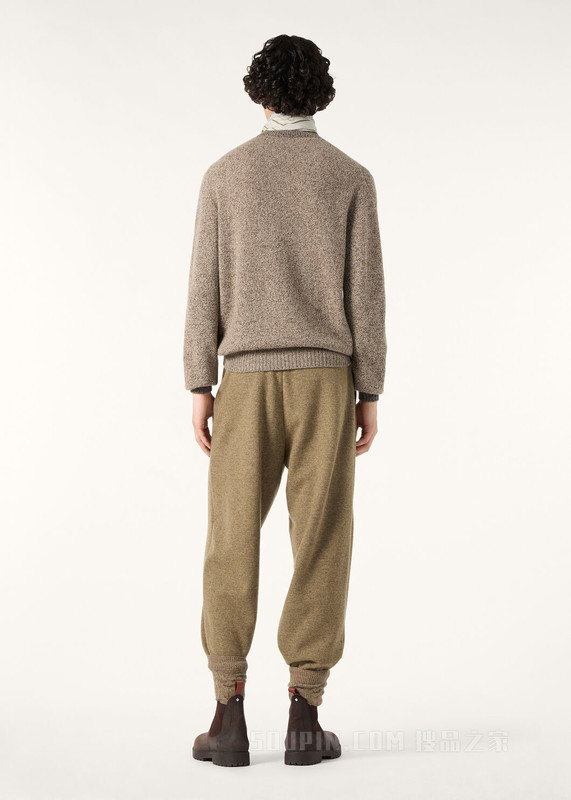 Sheep Meadow男士圆领上衣 Pecora Nera®, 羊绒