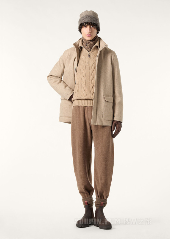 Napier男士毛衣 小羊绒 - Coarsehair®