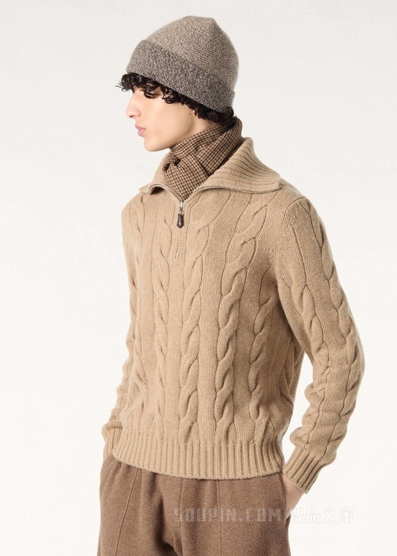 Napier男士毛衣 小羊绒 - Coarsehair®