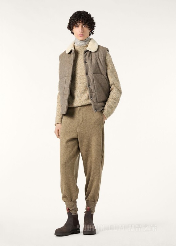 Roc D'Erce男士高领上衣 羊绒