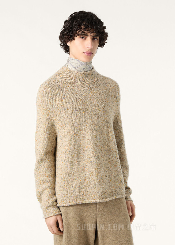 Roc D'Erce男士高领上衣 羊绒