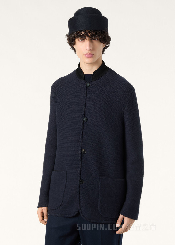 Arola男士夹克 羊绒, 蕉麻