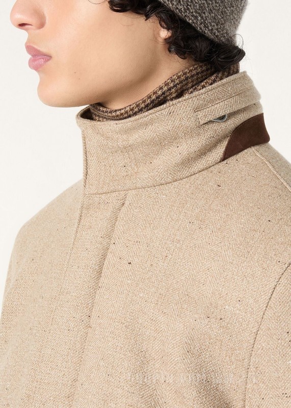 Winter Voyager男士卡班夹克 羊绒, 桑蚕丝 - Storm System®