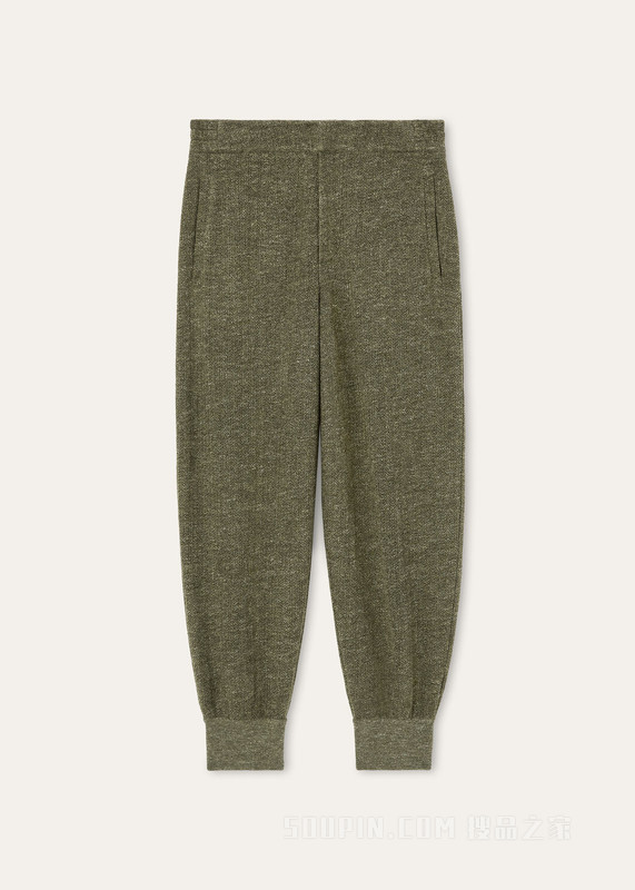 Cellina男士长裤 初剪羊毛, 桑蚕丝, 亚麻