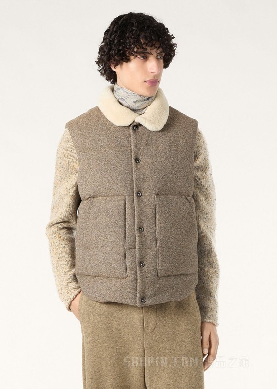 Dug男士马甲 Wish®羊毛, 羊绒 - Storm System®