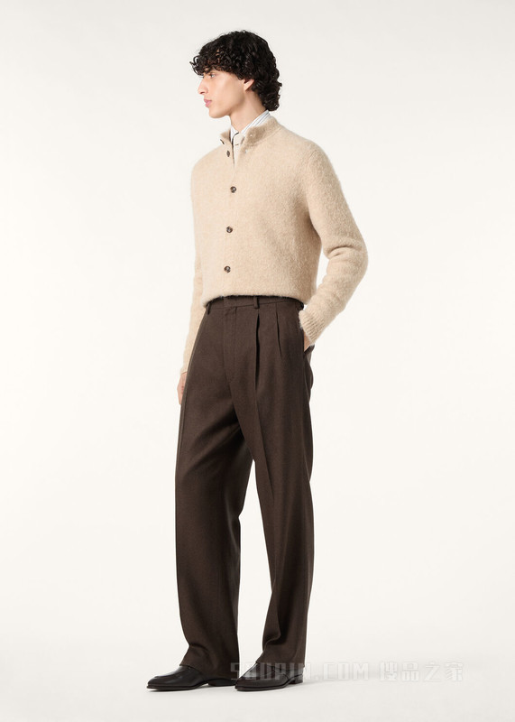 Gapstow Bridge男士夹克 羊绒, 羊驼毛, 骆驼毛, 初剪羊毛