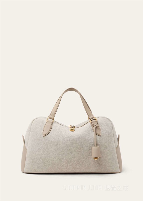 Needle中号手袋 小牛皮