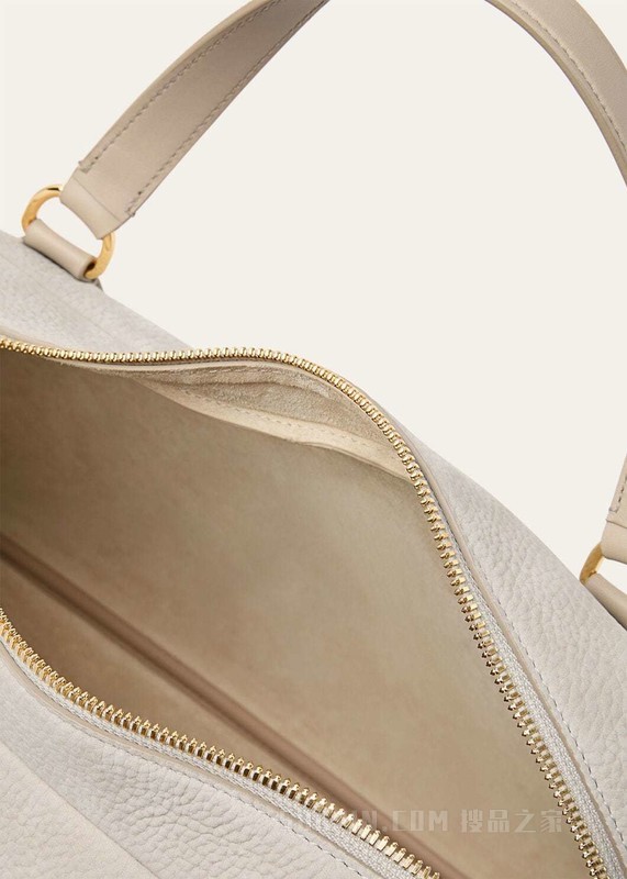 Needle中号手袋 小牛皮