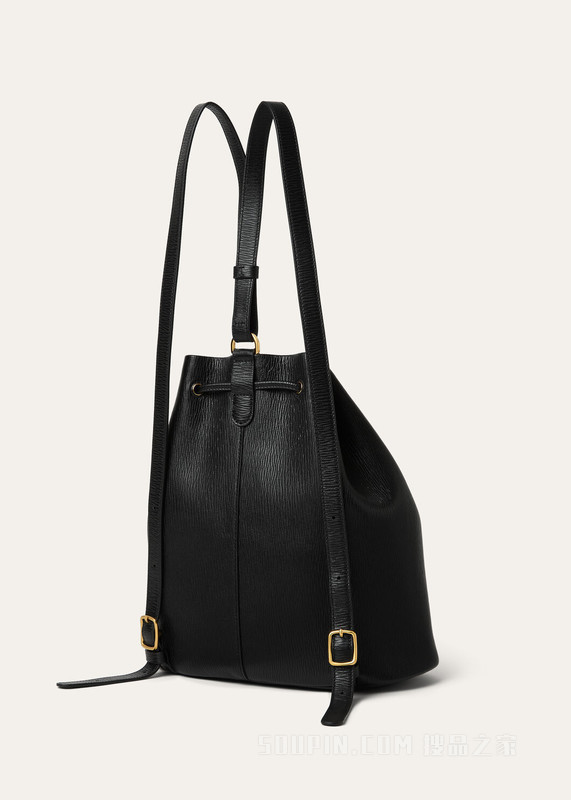 Extra 抽绳双肩包 小羊皮