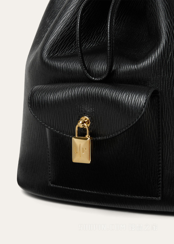 Extra 抽绳双肩包 小羊皮