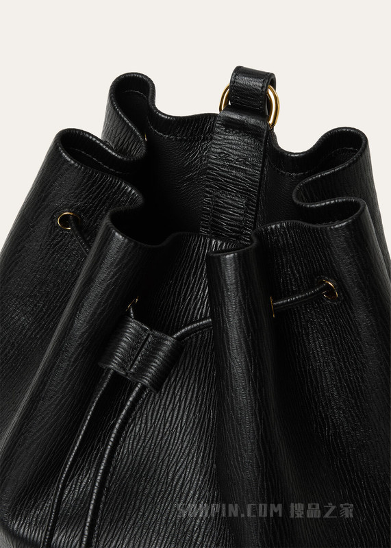 Extra 抽绳双肩包 小羊皮