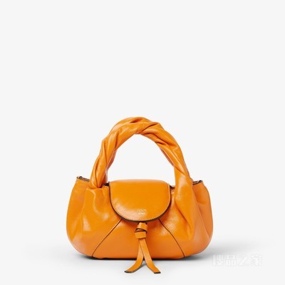 FENDI Spy迷你手袋 橙色皮革迷你手袋