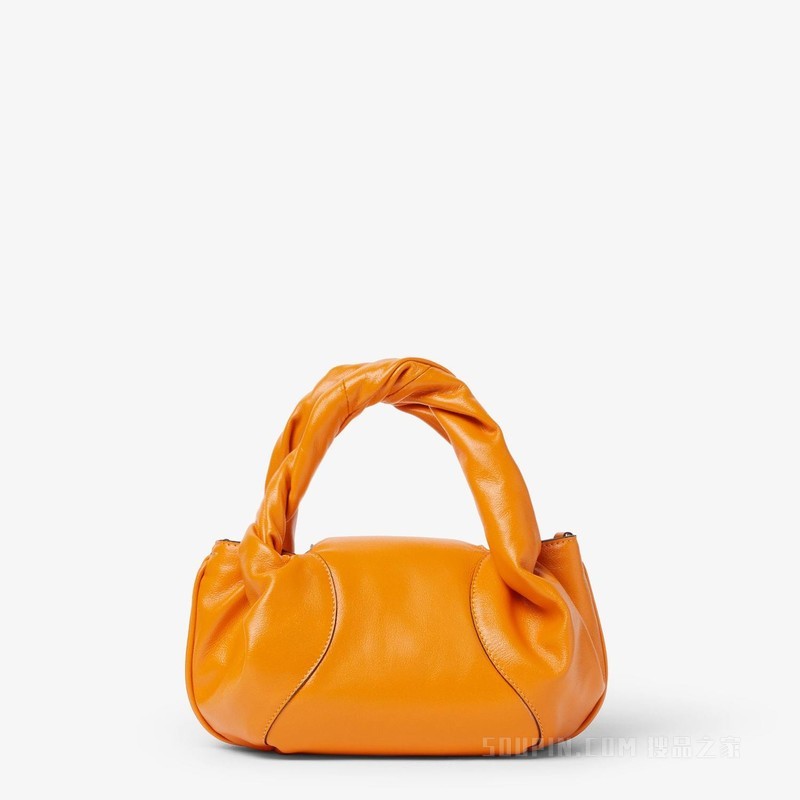 FENDI Spy迷你手袋 橙色皮革迷你手袋