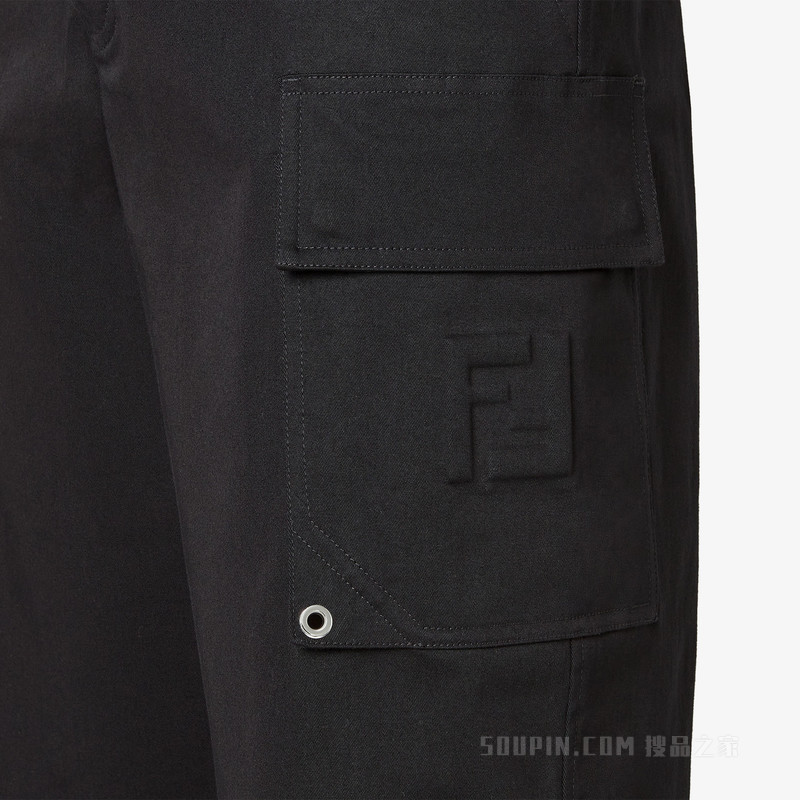 长裤 黑色华达呢长裤