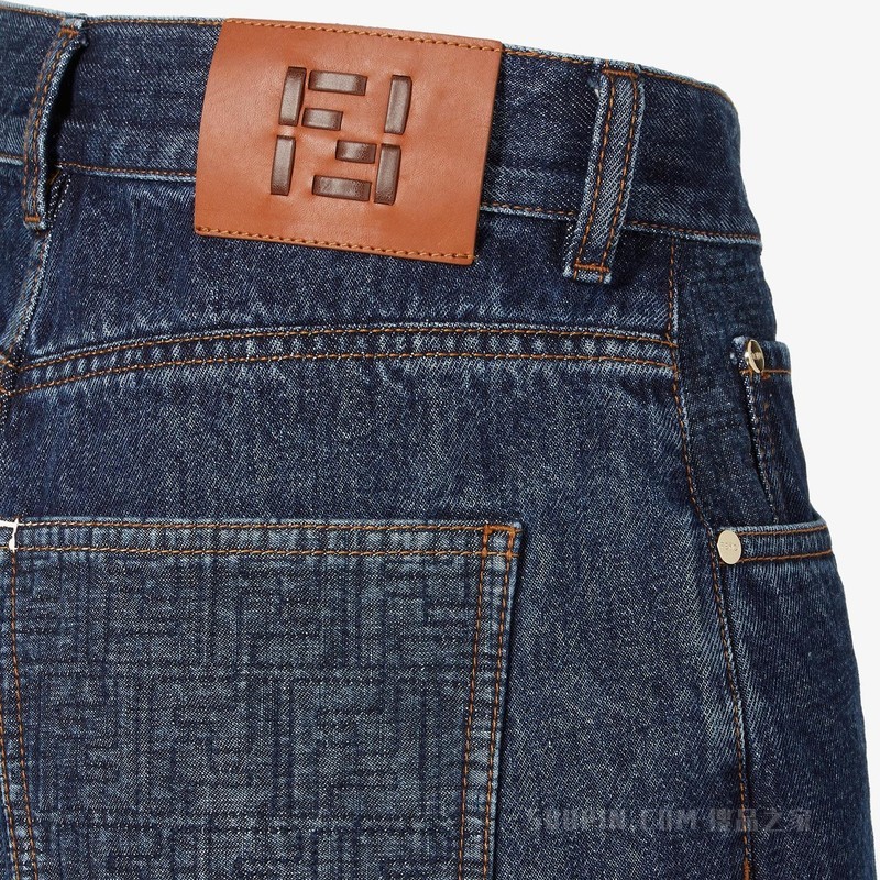 短裤 深蓝色牛仔短裤