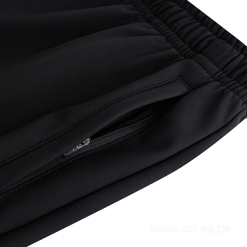 安踏KT轻暖绒男子针织运动长裤6D裤