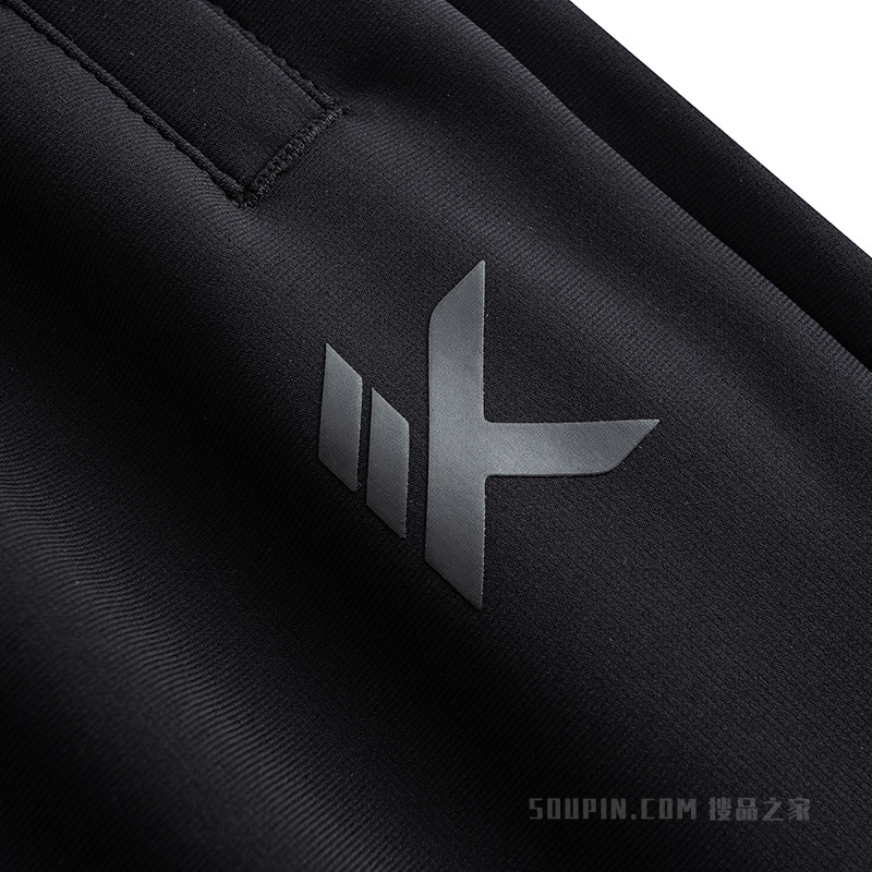 安踏KT轻暖绒男子针织运动长裤6D裤